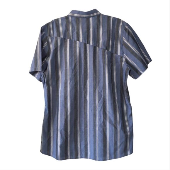 Volcom Y2K Modern Fit Skater Street Urban Striped Shirt XL - Picture 2 of 6